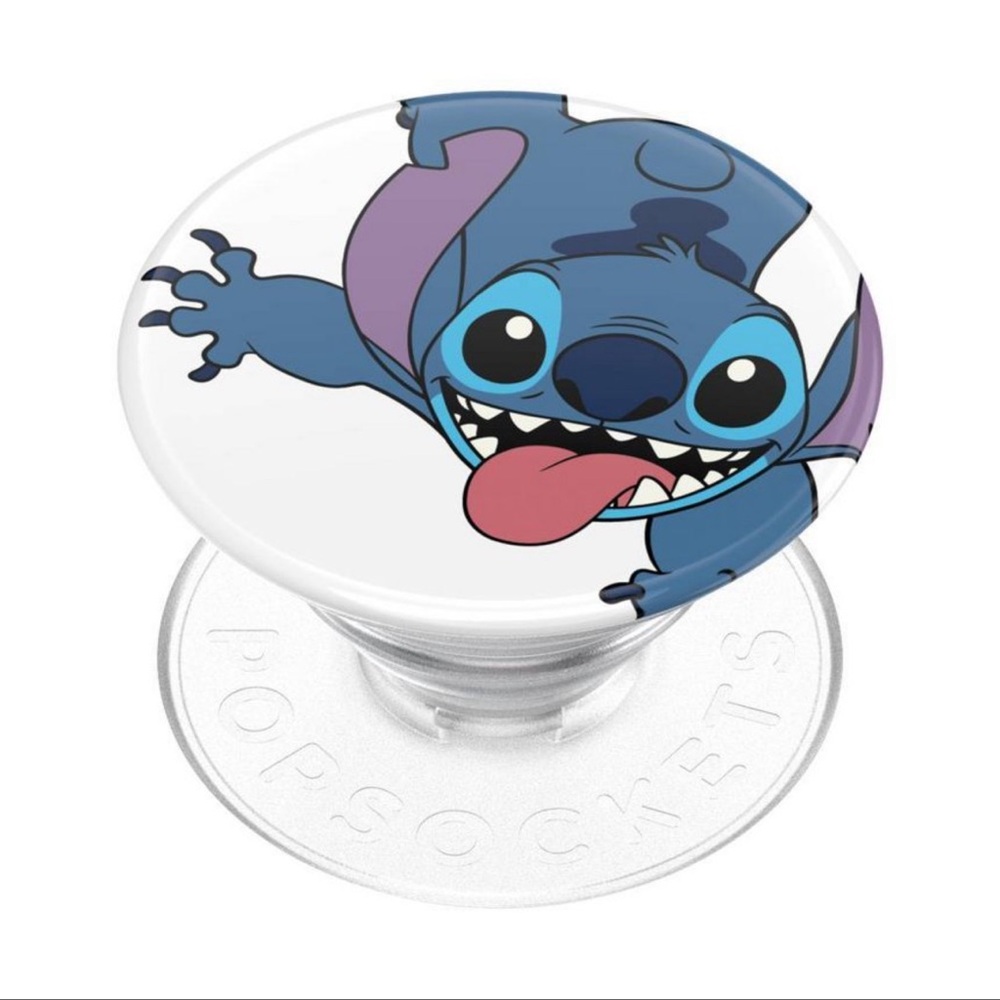 PopSockets PopGrip Disney Crash Landing Stitch Cellphone Grip and Stand